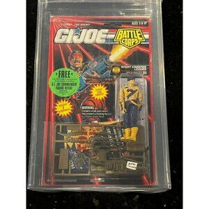 Prototype GI  Battle Corps NIGHT CREEPER LEADER Hasbro 1992 Graded Action Figure